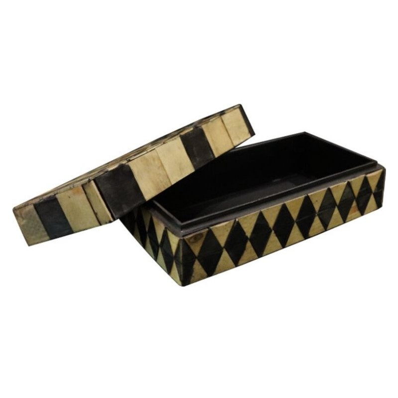 Home Nature Caja Decorativa Mdf Rectangular
