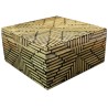 Home Nature Caja Decorativa Mdf Cuadrada