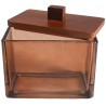 Home Nature Juego Ámbar de 3 Accesorios para Baño