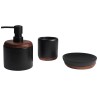 Home Nature Juego Kari de 3 Accesorios para Baño