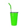 Party Cup Vaso De Acero 20 Oz Verde Neon