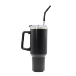 Style Vaso De Acero De 40 Oz Negro