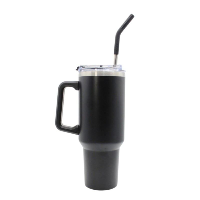 Style Vaso De Acero De 40 Oz Negro