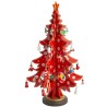 Figura Decorativa Árbol de Navidad Rojo 33 cm Running Decora