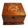 Caja alhajera Viejo Arte mini 1 azulejo - Artesanía