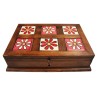 Caja alhajera Viejo Arte 6 azulejos 5 x 5 - Artesanía