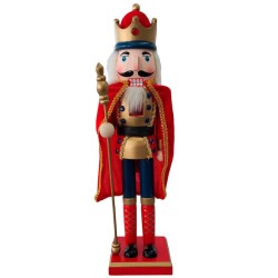 Figura Decorativa Navideña Cascanueces 38 cm Running Decora