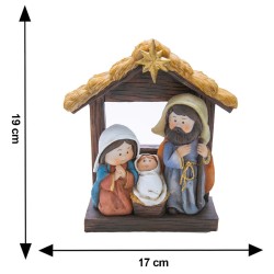Figura Decorativa Edición Navidad Nacimiento Estrella de Belén 18 cm Running Decora