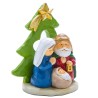 Figura Decorativa Edición Navidad Nacimiento Árbol de Navidad Running Decora