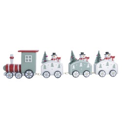 Figura Decorativa Tren Navideño Running Decora