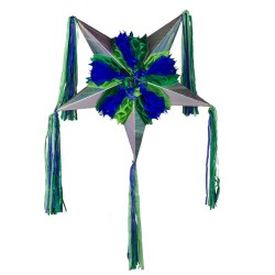 Piñata Navideña Plegable Color Bosque
