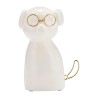 Figura Decorativa Diseño Moderno Puppy con Lentes Dorados Sagebrook