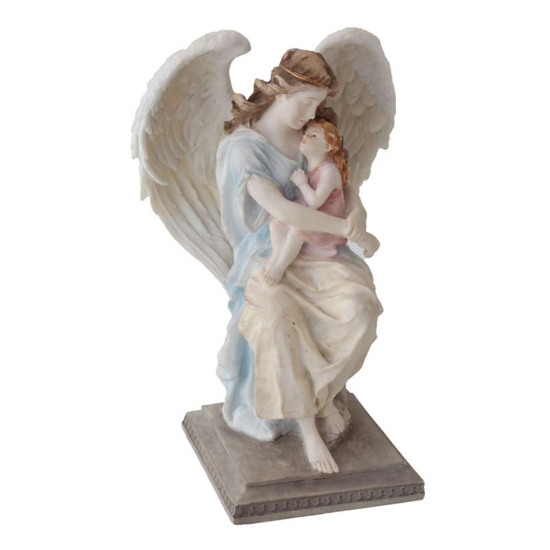 Ángel de la guarda sentado