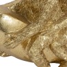 Figura Decorativa Diseño Moderno Monos sobra Banana Dorado Sagebrook