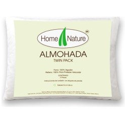 Twin Pack Almohadas Home Nature - Estándar
