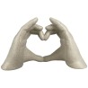 Figura Decorativa Concepts Life Diseño Manos en Forma de Corazón