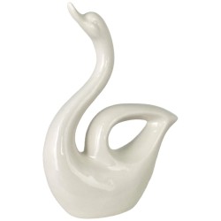 Figura Decorativa Concepts Life Diseño Cisne Grande Blanco