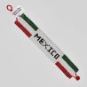 Pulsera Artesanal Tejida México Edición Fiestas Patrias Tricolor Chaquira