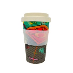 Vaso Cafetero de Bambu Ajolote Iztli By Mexico