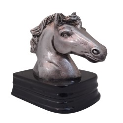 Figura Decorativa Torogoz Prensa Libro Cabeza de Caballo