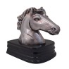 Figura Decorativa Torogoz Prensa Libro Cabeza de Caballo