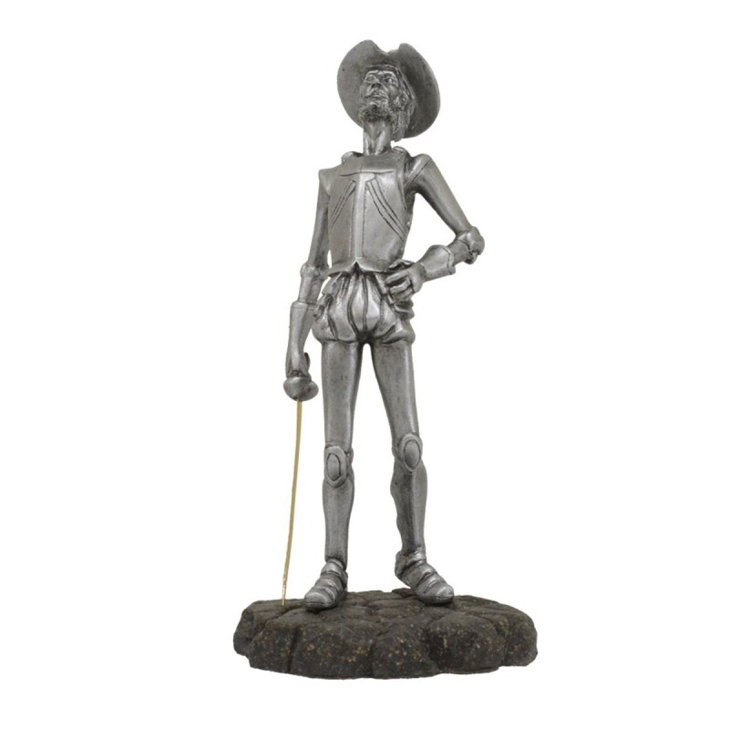 Figura Decorativa Torogoz Don Quijote con Espada 27 cm