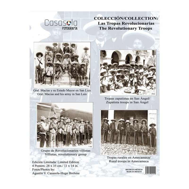 Colección de Fotografías Casasola Las Tropas Revolucionarias