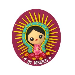 Figura Iman 3D La Virgen By Mexico