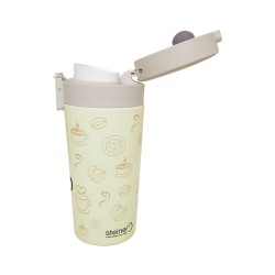 Vaso Térmico Steiner Acero Inoxidable Divertido Diseño Beige 350 ml