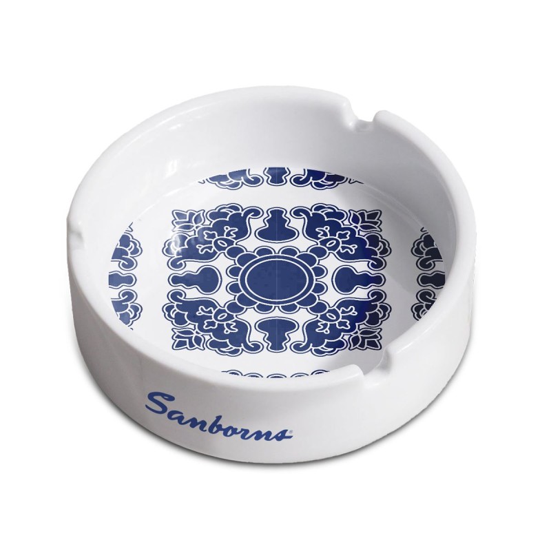 Cenicero en Cerámica Diseño Azulejos By Mexico