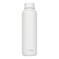 Botella Termo Quokka Solid Blanco Acero Inoxidable 630 Ml