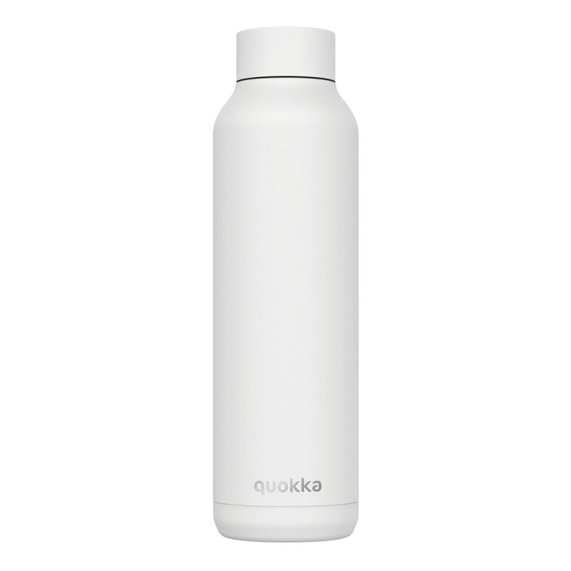 Botella Termo Quokka Solid Blanco Acero Inoxidable 630 Ml