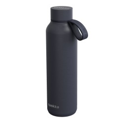 Botella Plástico Termo Quokka Solid con Correa 630 Ml