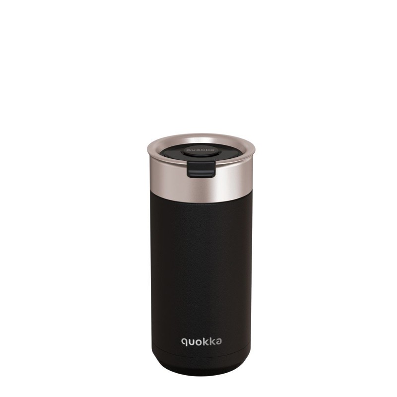 Vaso Termo Boost Quokka Solid Negro Carbón 450 Ml