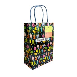 Bolsa Regalo Decorada Nico Tamaño Chico
