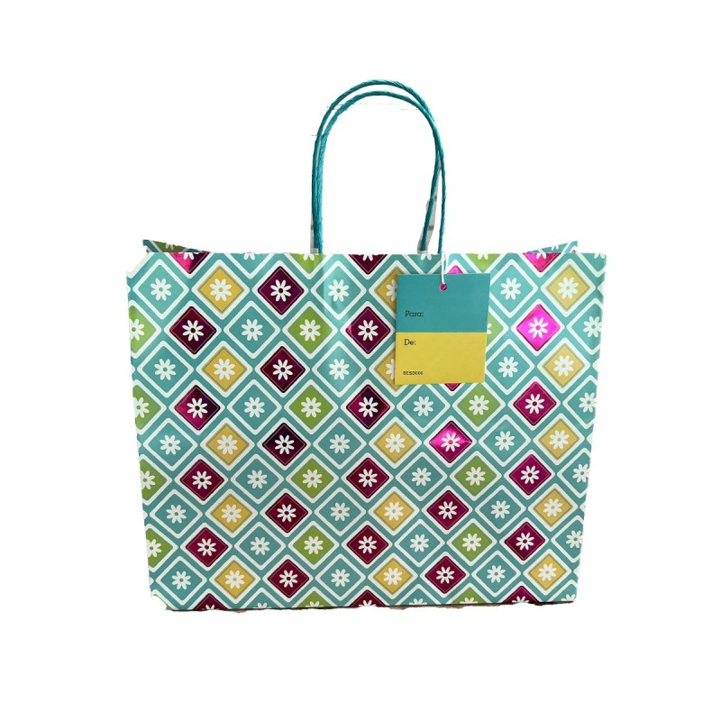 Bolsa Regalo Decorada Nico Tamaño Jumbo