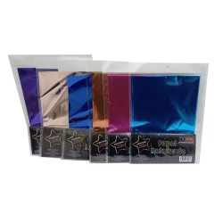 Papel Metalizado Nico 1 Pliego Varios Colores