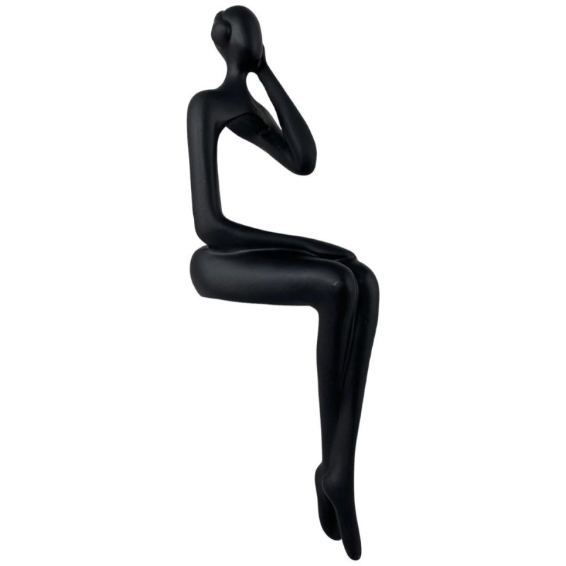 Figura Decorativa Concepts Life Diseño Silueta Humana Negro Deconstruida