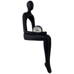 Figura Decorativa Concepts Life Diseño Silueta Negro Deconstruida con Esfera