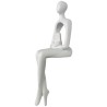 Figura Decorativa Concepts Life Diseño Silueta Blanco Deconstruida Sujetando Libro