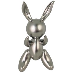 Figura Decorativa Concepts Life Diseño Conejo Plateado