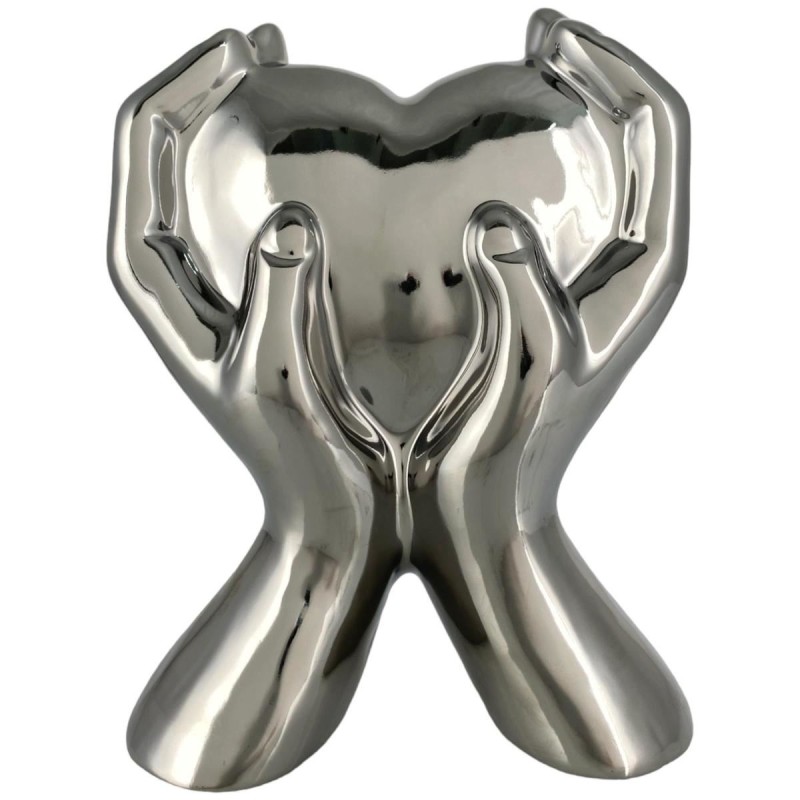 Figura Decorativa Concepts Life Diseño Manos Sosteniendo Corazón