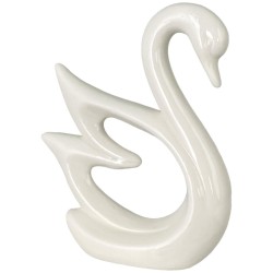 Figura Decorativa Concepts Life Diseño Pequeño Cisne Blanco