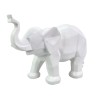 Figura Decorativa Elefante Blanco 28X11X18.5CM