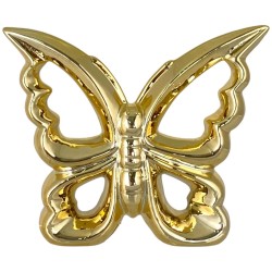Figura Decorativa Concepts Life Diseño Mariposa Grande Dorada