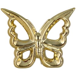 Figura Decorativa Concepts Life Diseño Mariposa Pequeña Dorada