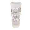 Vaso Tequilero Cristal Diseño Artesanal Grabado Calavera 2oz