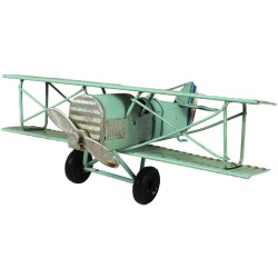 Figura Decorativa Avión Halberts Hungaro Aqua