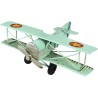 Figura Decorativa Avión Halberts Hungaro Aqua