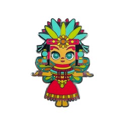 Pin Metálico Prehispánico Monarka By Mexico